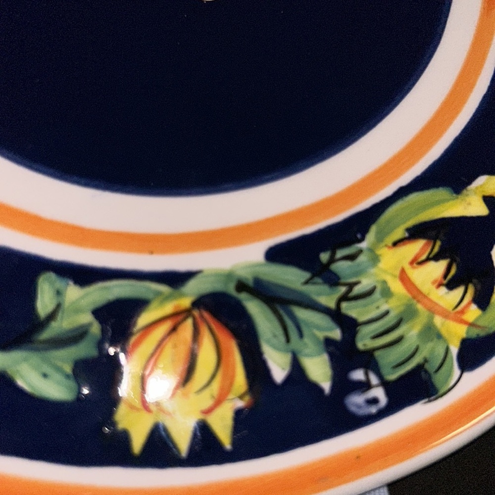 Tabletops Unlimited Bucatinni 8” Ceramic Cheese Serving Plate Tray - Picture 6 of 8